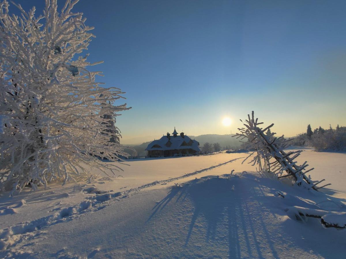 Wrzosowy Dwor - Spa Skomielna Czarna ภายนอก รูปภาพ